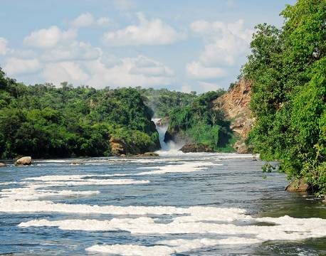 Smuk udsigt over Murchison Falls, Uganda africa tours