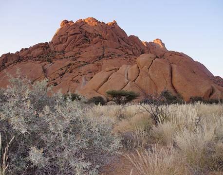 Landskab i Spitzkoppe, Namibia africa tours