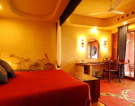 Standard værelse på Amboseli Serena Safari Lodge