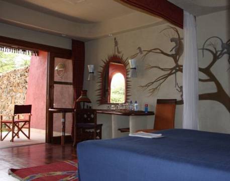 Standard værelse på Amboseli Serena Safari Lodge