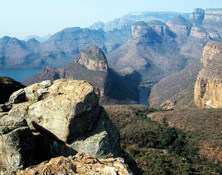 Udsigt over Blyde River Canyon i Sydafrika africa tours