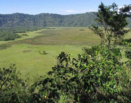 Udsigt over Arusha naturpark, Tanzania africa tours
